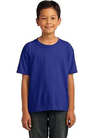 3931B Fruit of the Loom Youth 5.6 oz. Heavy Cotton Royal front view