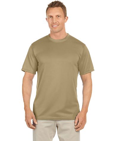 Augusta 790 Mens Wicking T-Shirt in Vegas gold front view