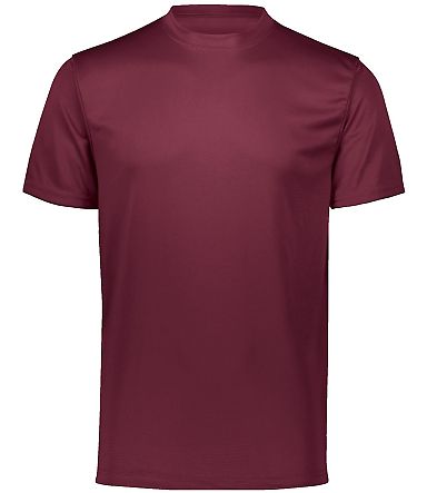 Augusta 790 Mens Wicking T-Shirt in New maroon front view