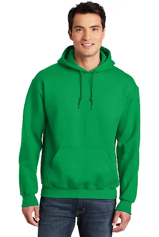 Gildan 12500 9.3 oz. Ultra Blend® 50/50 Hood in Irish green front view