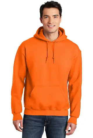 Gildan 12500 9.3 oz. Ultra Blend® 50/50 Hood in S orange front view