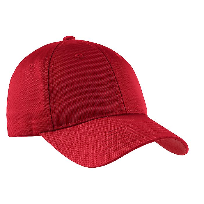 Sport Tek YSTC10 Sport-Tek Youth Dry Zone Nylon Ca in True red front view