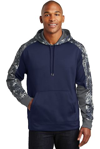 Sport Tek ST231 Sport-Tek Sport-Wick Mineral Freez True Navy/Navy front view