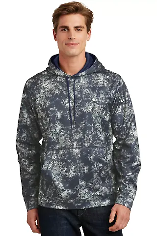 Sport Tek ST230 Sport-Tek Sport-Wick Mineral Freez True Navy front view