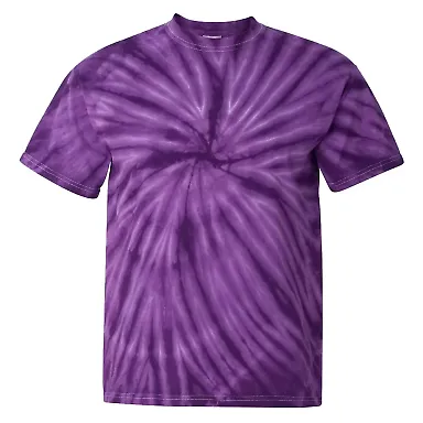 Dyenomite 200CY Cyclone Pinwheel Short Sleeve T-Sh in Purple front view