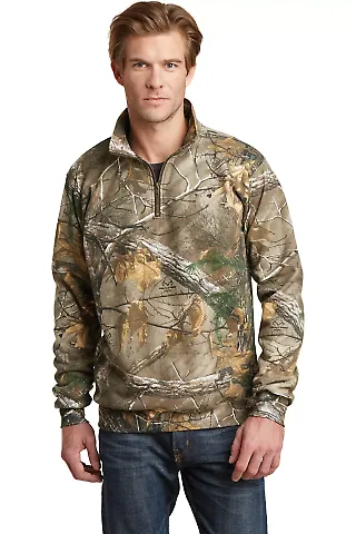 Russell Outdoor RO78Q s Realtree 1/4-Zip Sweatshir in Realtree xtra front view