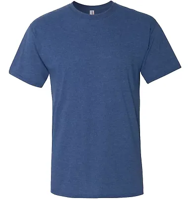 Jerzees 601MR Dri-Power Active Triblend T-Shirt True Blue Heather front view