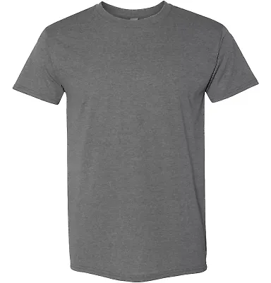 Jerzees 601MR Dri-Power Active Triblend T-Shirt Charcoal Heather front view