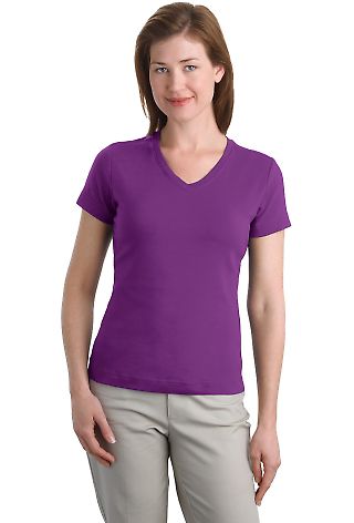 242 L516V NEW Port Authority® - Ladies Modern Str in Sprklng grape front view
