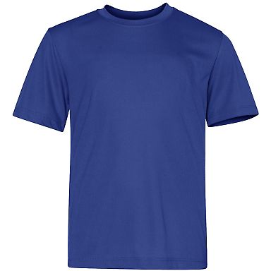 52 482Y Cool Dri Youth Performance Short Sleeve T- Deep Royal front view