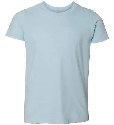 2201W Youth Fine Jersey T-Shirt LIGHT BLUE front view