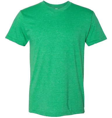 BB401W 50/50 T-Shirt HTHR KELLY GREEN front view