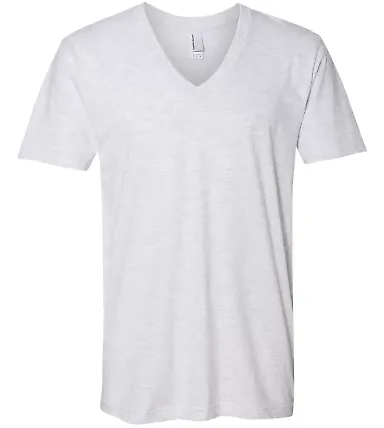 2456W Fine Jersey V-Neck T-Shirt ASH GREY front view