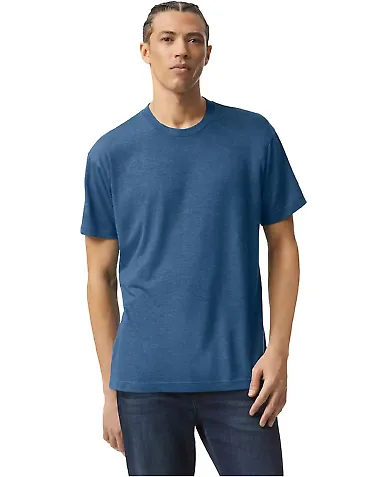 TR401W Triblend Track T-Shirt in Tri-dusk front view