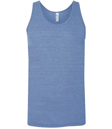 TR408W Triblend Tank ATHLETIC BLUE front view