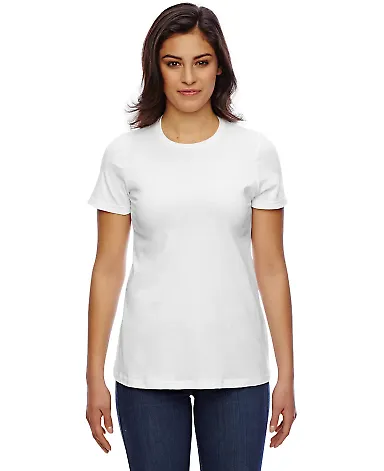 23215W Ladies' Classic T-Shirt WHITE front view