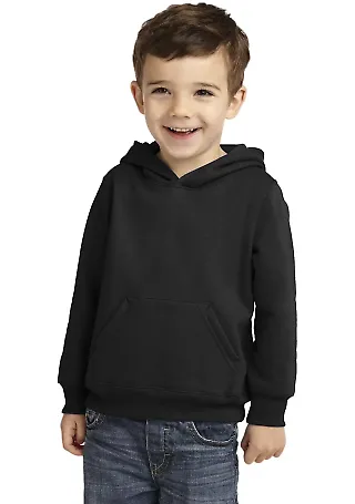 244 CAR78TH Port & Company Toddler Core Fleece Pul Jet Black front view