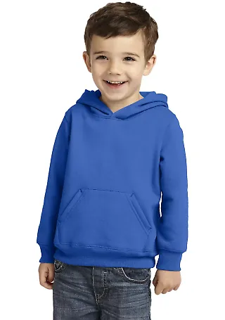 244 CAR78TH Port & Company Toddler Core Fleece Pul Royal front view
