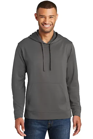 244 PC590H Port & Company Performance Fleece Pullo Charcoal front view