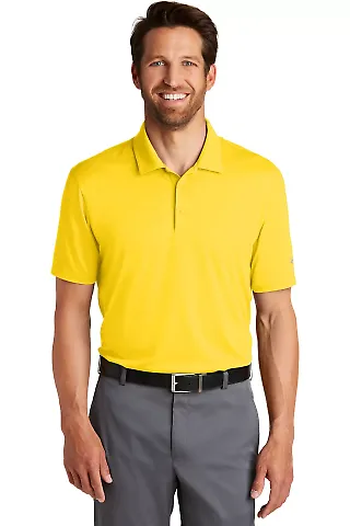 Nike 883681 Golf Dri-FIT Legacy Polo Tour Yellow front view