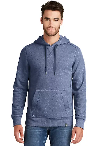 1001 NEA500 New Era French Terry Pullover Hoodie Dark Royal Tws front view