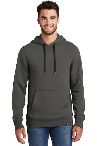 1001 NEA500 New Era  French Terry Pullover Hoodie Graphite front view