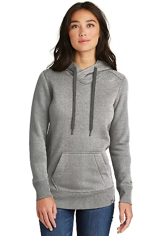 1001 LNEA500 New Era Ladies French Terry Pullover Light Graph Tw front view