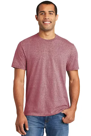 DT365A District Made  Mens Cosmic Tee Maroon Astro front view