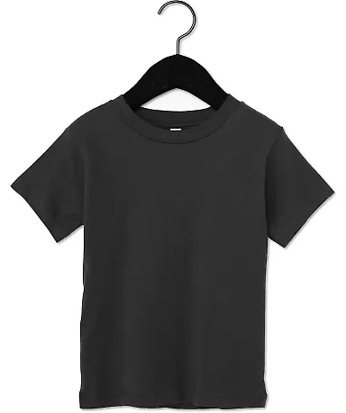 Bella + Canvas 3001T Toddler Tee in Dark grey front view