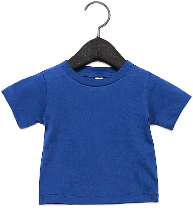 3001B Bella + Canvas Baby Short Sleeve Tee in True royal front view