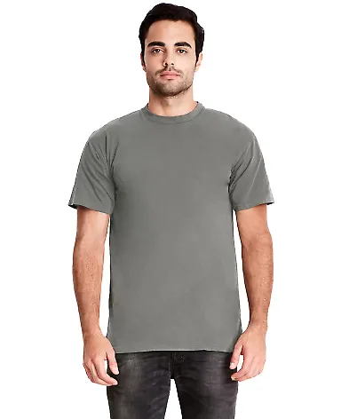 Next Level Apparel 7410 Inspired Dye Crew in Lead front view