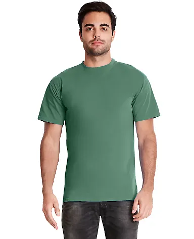 Next Level Apparel 7410 Inspired Dye Crew in Clover front view