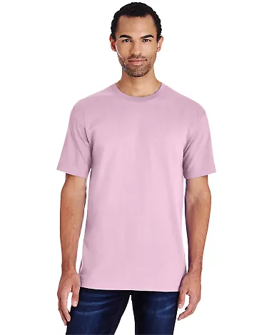 Gildan H000 Hammer Short Sleeve T-Shirt in Light pink front view