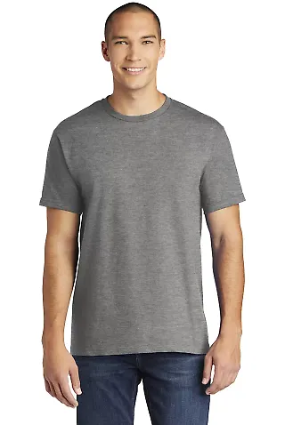 Gildan H000 Hammer Short Sleeve T-Shirt in Graphite heather front view