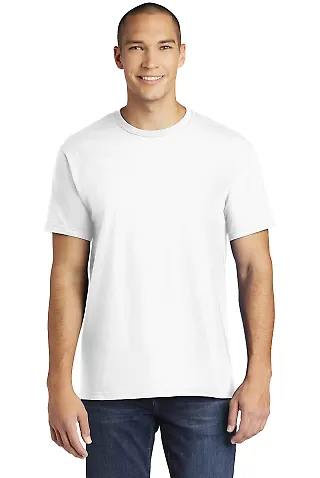 Gildan H000 Hammer Short Sleeve T-Shirt in White front view