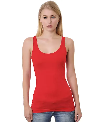 301 3410 Women's Tank Top Red front view