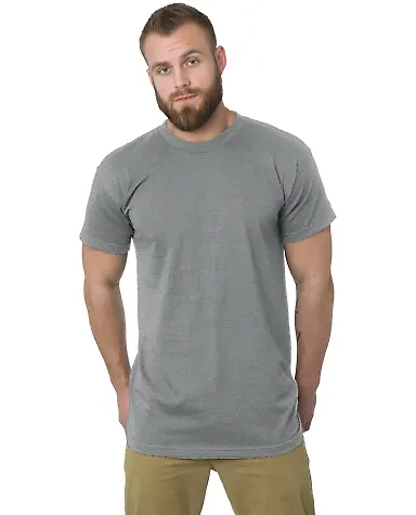 Bayside Apparel 5200 Tall Tee Dark Ash front view