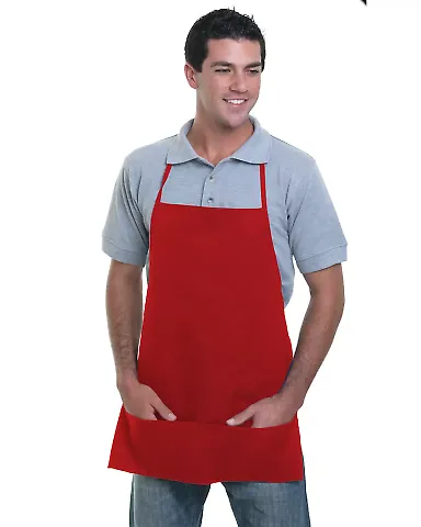 301 2060 Medium Apron Red front view