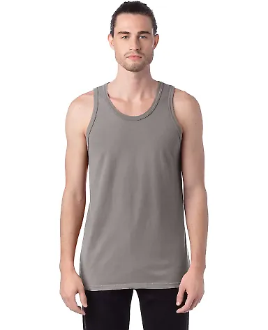 Comfort Wash GDH300 Garment Dyed Unisex Tank Top in Concrete grey front view