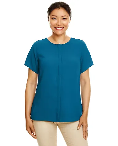 Devon and Jones DP612W Ladies' Perfect Fit™ Sho DARK TEAL front view