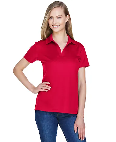Devon and Jones DG20W Ladies' CrownLux Performance RED front view