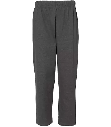 C2 Sport 5577 Open Bottom Sweatpant with Pockets Charcoal front view