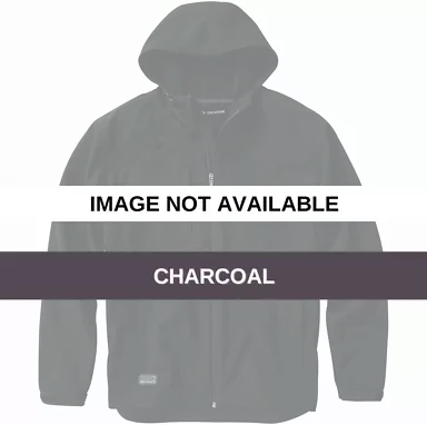 DRI DUCK 5310 Apex Hooded Soft Shell Jacket Charcoal front view