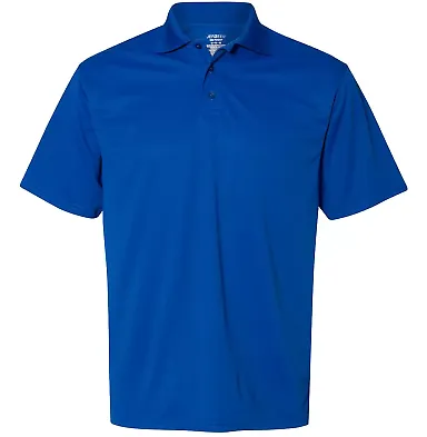 Jerzees 442M Polyester Mesh Sport Shirt Royal front view