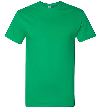 Jerzees 460R Dri-Power® Ringspun T-Shirt Irish Green Heather front view