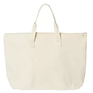 Liberty Bags 8863 10 Ounce Cotton Canvas Tote with NATURAL front view
