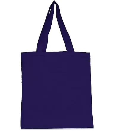 Liberty Bags 9860 Amy Cotton Canvas Tote NAVY front view