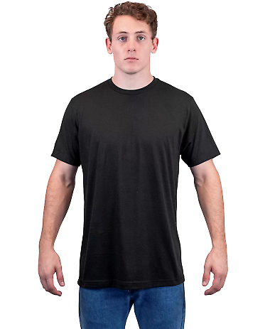 Tultex 241 Unisex bi blend tee Black - From $3.04