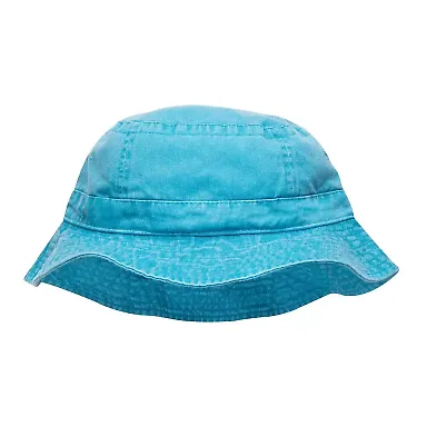 VA101 / Vacationer Bucket Hat in Caribbean blue front view