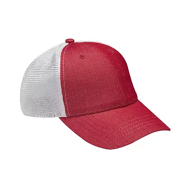 Knockout Cap RED/ WHITE front view